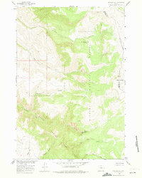 Download a high-resolution, GPS-compatible USGS topo map for Mexican Hill, WY (1974 edition)