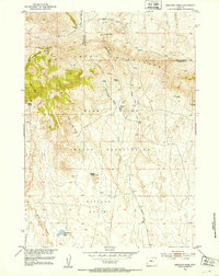 Download a high-resolution, GPS-compatible USGS topo map for Mexican Pass, WY (1953 edition)