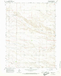 Download a high-resolution, GPS-compatible USGS topo map for Midway SE, WY (1967 edition)