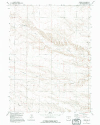 Download a high-resolution, GPS-compatible USGS topo map for Midway SE, WY (1995 edition)