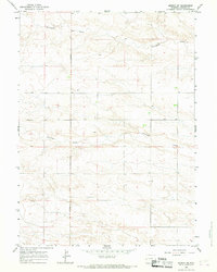 Download a high-resolution, GPS-compatible USGS topo map for Midway SW, WY (1967 edition)