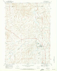 Download a high-resolution, GPS-compatible USGS topo map for Midwest, WY (1972 edition)
