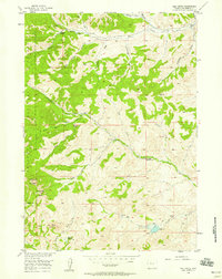 Download a high-resolution, GPS-compatible USGS topo map for Milk Creek, WY (1958 edition)