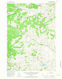 preview thumbnail of historical topo map of Hot Springs County, WY in 1956