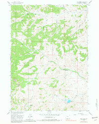 Download a high-resolution, GPS-compatible USGS topo map for Milk Creek, WY (1981 edition)