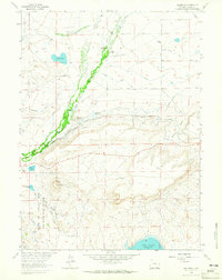 Download a high-resolution, GPS-compatible USGS topo map for Millbrook, WY (1965 edition)
