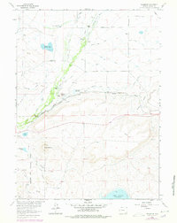 Download a high-resolution, GPS-compatible USGS topo map for Millbrook, WY (1978 edition)