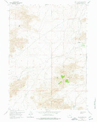 Download a high-resolution, GPS-compatible USGS topo map for Miller Spring, WY (1977 edition)