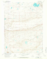 preview thumbnail of historical topo map of Albany County, WY in 1962