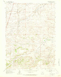 Download a high-resolution, GPS-compatible USGS topo map for Moffett Ranch, WY (1964 edition)