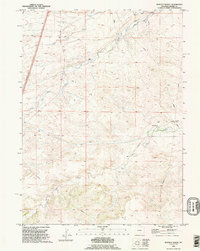 Download a high-resolution, GPS-compatible USGS topo map for Moffett Ranch, WY (1995 edition)