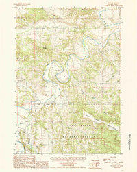 Download a high-resolution, GPS-compatible USGS topo map for Mona, WY (1985 edition)
