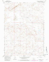 Download a high-resolution, GPS-compatible USGS topo map for Monument Lake, WY (1981 edition)
