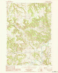 Download a high-resolution, GPS-compatible USGS topo map for Moore Hill, WY (1985 edition)
