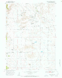 preview thumbnail of historical topo map of Goshen County, WY in 1951