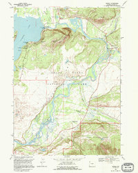 Download a high-resolution, GPS-compatible USGS topo map for Moran, WY (1995 edition)