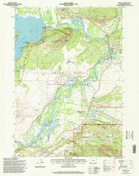 Download a high-resolution, GPS-compatible USGS topo map for Moran, WY (1998 edition)