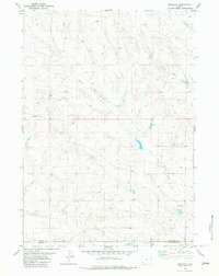 Download a high-resolution, GPS-compatible USGS topo map for Morrisey, WY (1982 edition)