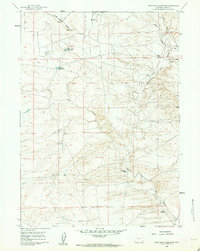 preview thumbnail of historical topo map of Carbon County, WY in 1959