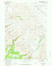 Download a high-resolution, GPS-compatible USGS topo map for Mount Arter SE, WY (1979 edition)