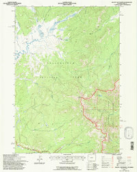 Download a high-resolution, GPS-compatible USGS topo map for Mount Chittenden, WY (1997 edition)