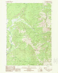 Download a high-resolution, GPS-compatible USGS topo map for Mount Hancock, WY (1989 edition)