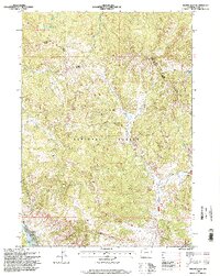 Download a high-resolution, GPS-compatible USGS topo map for Mount Leidy, WY (1998 edition)
