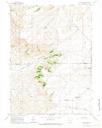 Download a high-resolution, GPS-compatible USGS topo map for Mud Springs, WY (1964 edition)