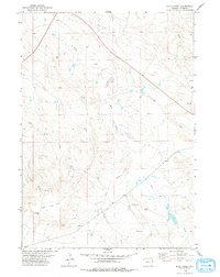 Download a high-resolution, GPS-compatible USGS topo map for Mule Creek, WY (1979 edition)