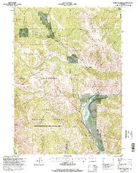 Download a high-resolution, GPS-compatible USGS topo map for Munger Mountain, WY (1998 edition)