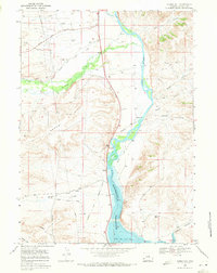 Download a high-resolution, GPS-compatible USGS topo map for Names Hill, WY (1971 edition)