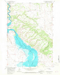 Download a high-resolution, GPS-compatible USGS topo map for Natural Trap Cave, WY (1968 edition)
