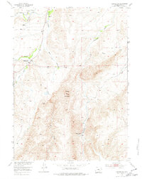 Download a high-resolution, GPS-compatible USGS topo map for Natwick SW, WY (1977 edition)