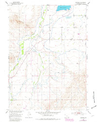 Download a high-resolution, GPS-compatible USGS topo map for Natwick, WY (1982 edition)
