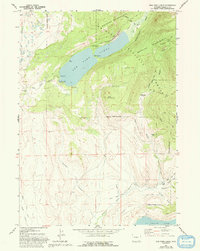 Download a high-resolution, GPS-compatible USGS topo map for New Fork Lakes, WY (1993 edition)