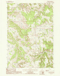 Download a high-resolution, GPS-compatible USGS topo map for New Haven, WY (1985 edition)