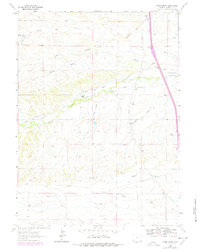 Download a high-resolution, GPS-compatible USGS topo map for Nimmo Ranch, WY (1978 edition)