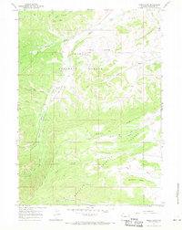 Download a high-resolution, GPS-compatible USGS topo map for Noble Basin, WY (1971 edition)