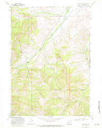Download a high-resolution, GPS-compatible USGS topo map for Noon Point, WY (1972 edition)