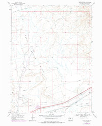 Download a high-resolution, GPS-compatible USGS topo map for North Baxter, WY (1978 edition)