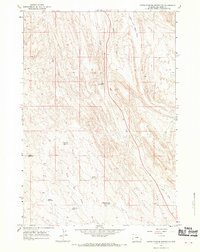 Download a high-resolution, GPS-compatible USGS topo map for North Emblem Reservoir, WY (1970 edition)