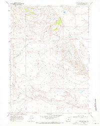Download a high-resolution, GPS-compatible USGS topo map for Notches Dome, WY (1972 edition)
