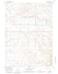 Download a high-resolution, GPS-compatible USGS topo map for Oberg Ranch, WY (1984 edition)