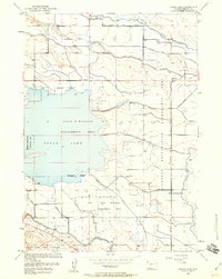 Download a high-resolution, GPS-compatible USGS topo map for Ocean Lake, WY (1959 edition)