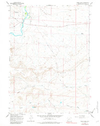 Download a high-resolution, GPS-compatible USGS topo map for Olsen Ranch, WY (1982 edition)