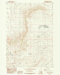 Download a high-resolution, GPS-compatible USGS topo map for Oregon Basin, WY (1985 edition)