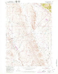 Download a high-resolution, GPS-compatible USGS topo map for Osage SE, WY (1979 edition)