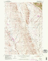 Download a high-resolution, GPS-compatible USGS topo map for Osage SE, WY (1995 edition)