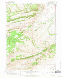 Download a high-resolution, GPS-compatible USGS topo map for Otter Creek, WY (1971 edition)