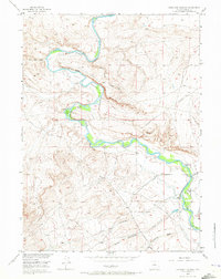 Download a high-resolution, GPS-compatible USGS topo map for Overland Crossing, WY (1973 edition)